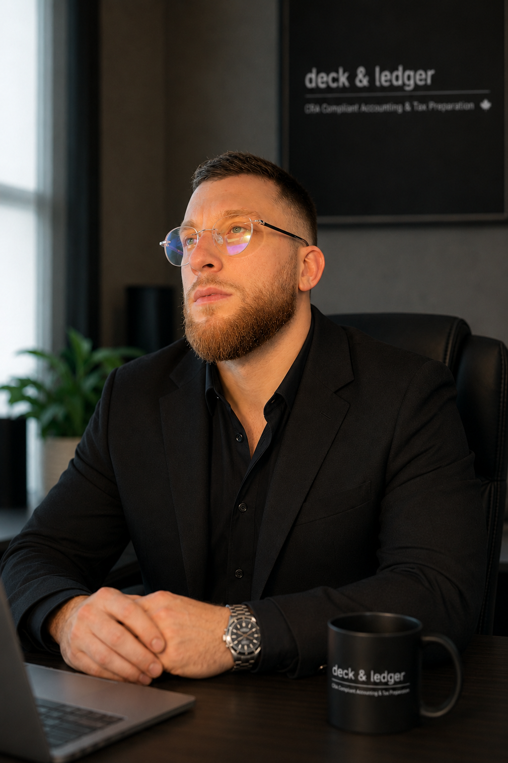 Rei Cako, owner of Deck & Ledger